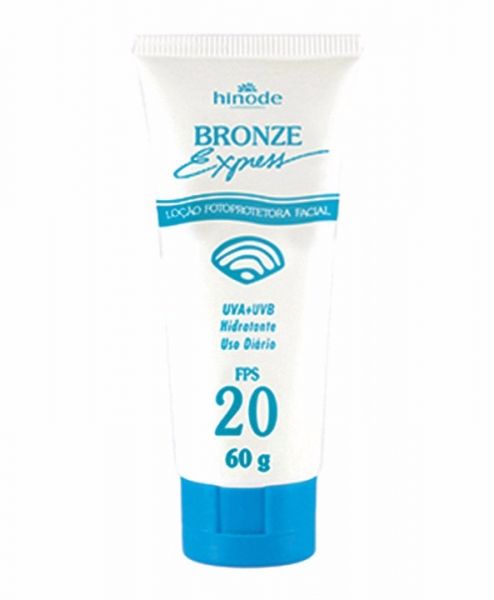 Loção Fotoprotetora Facial FPS 20 -Bronze Express - 60g